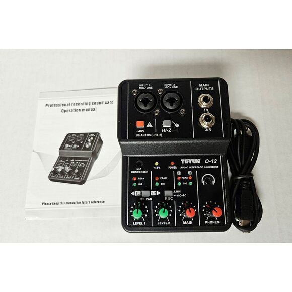 Professional Recording Sound Card New‎ - Picture 1 of 4